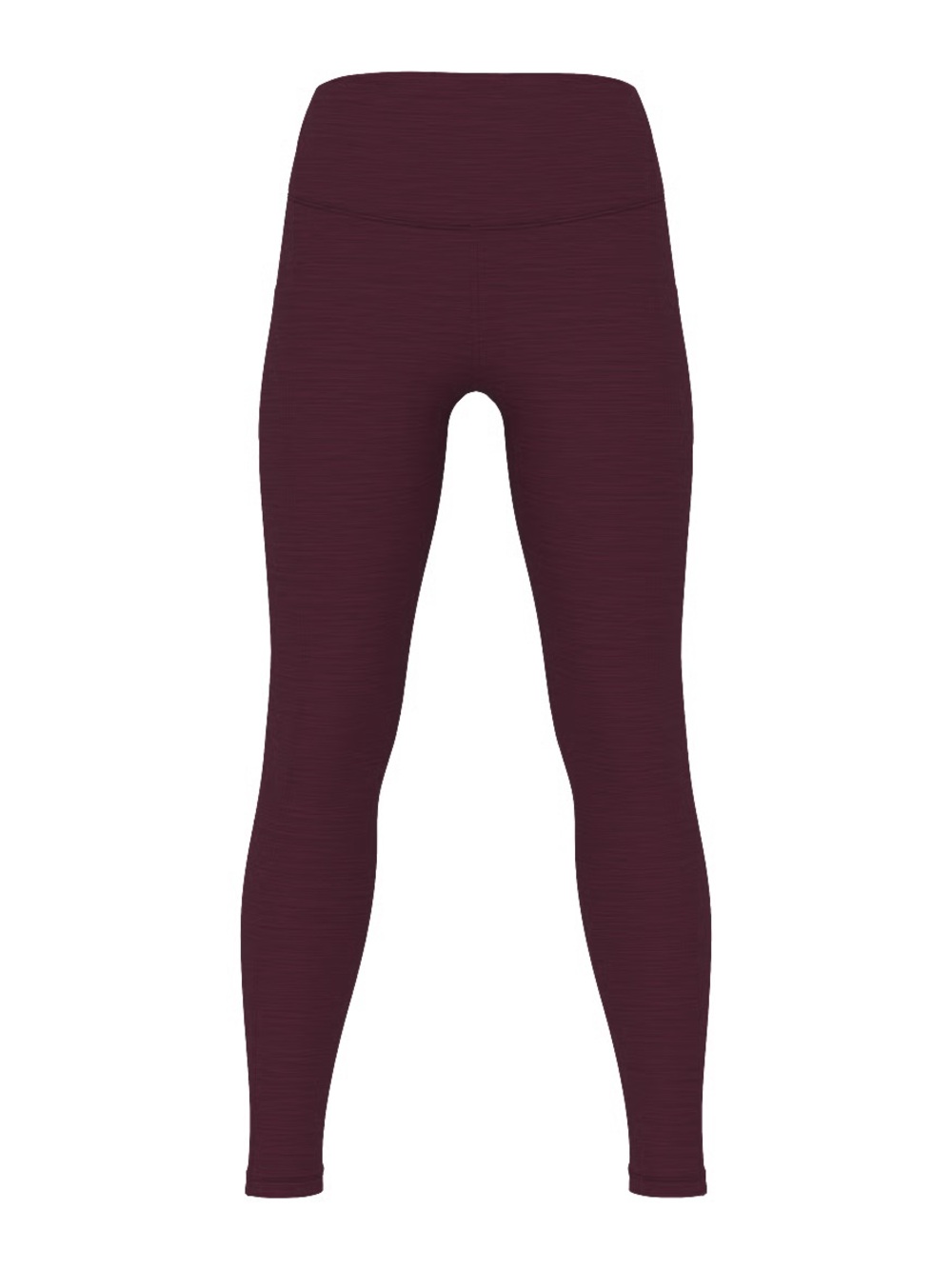 Victoria's Secret Maroon High-Waist Leggings with Pockets